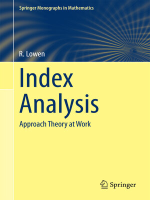 cover image of Index Analysis